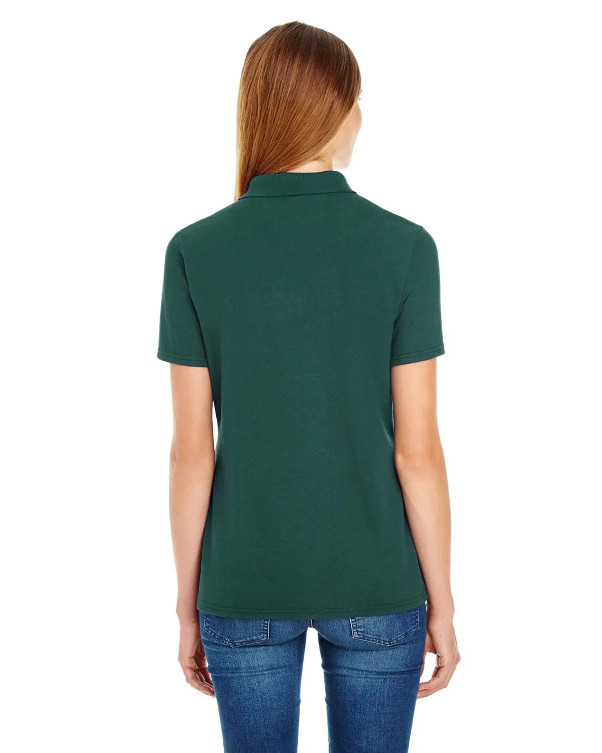 Hanes Ladies X-Temp Pique Polo Shirt with Fresh IQ