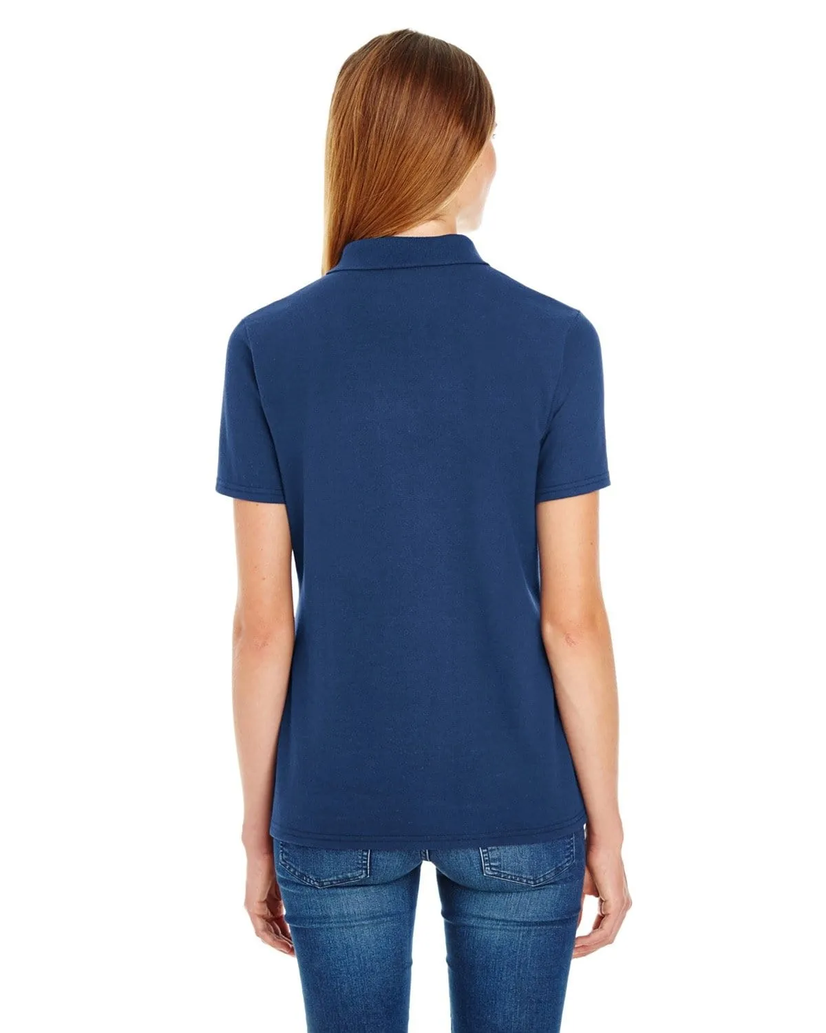 Hanes Ladies X-Temp Pique Polo Shirt with Fresh IQ
