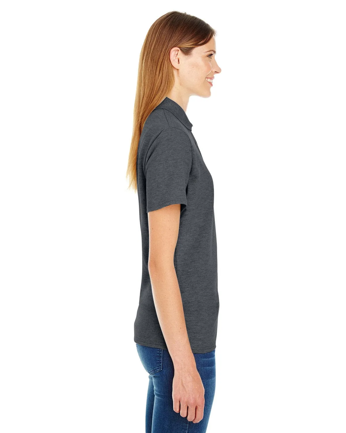 Hanes Ladies X-Temp Pique Polo Shirt with Fresh IQ