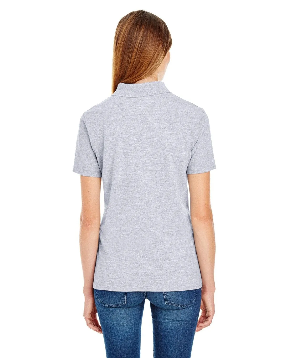 Hanes Ladies X-Temp Pique Polo Shirt with Fresh IQ