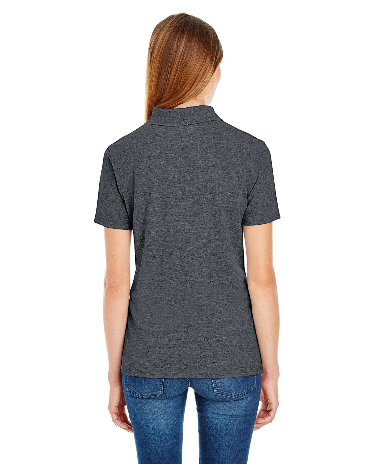 Hanes Ladies X-Temp Pique Polo Shirt with Fresh IQ