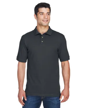 Harriton Tall Ringspun Cotton Pique Short Sleeve Polo