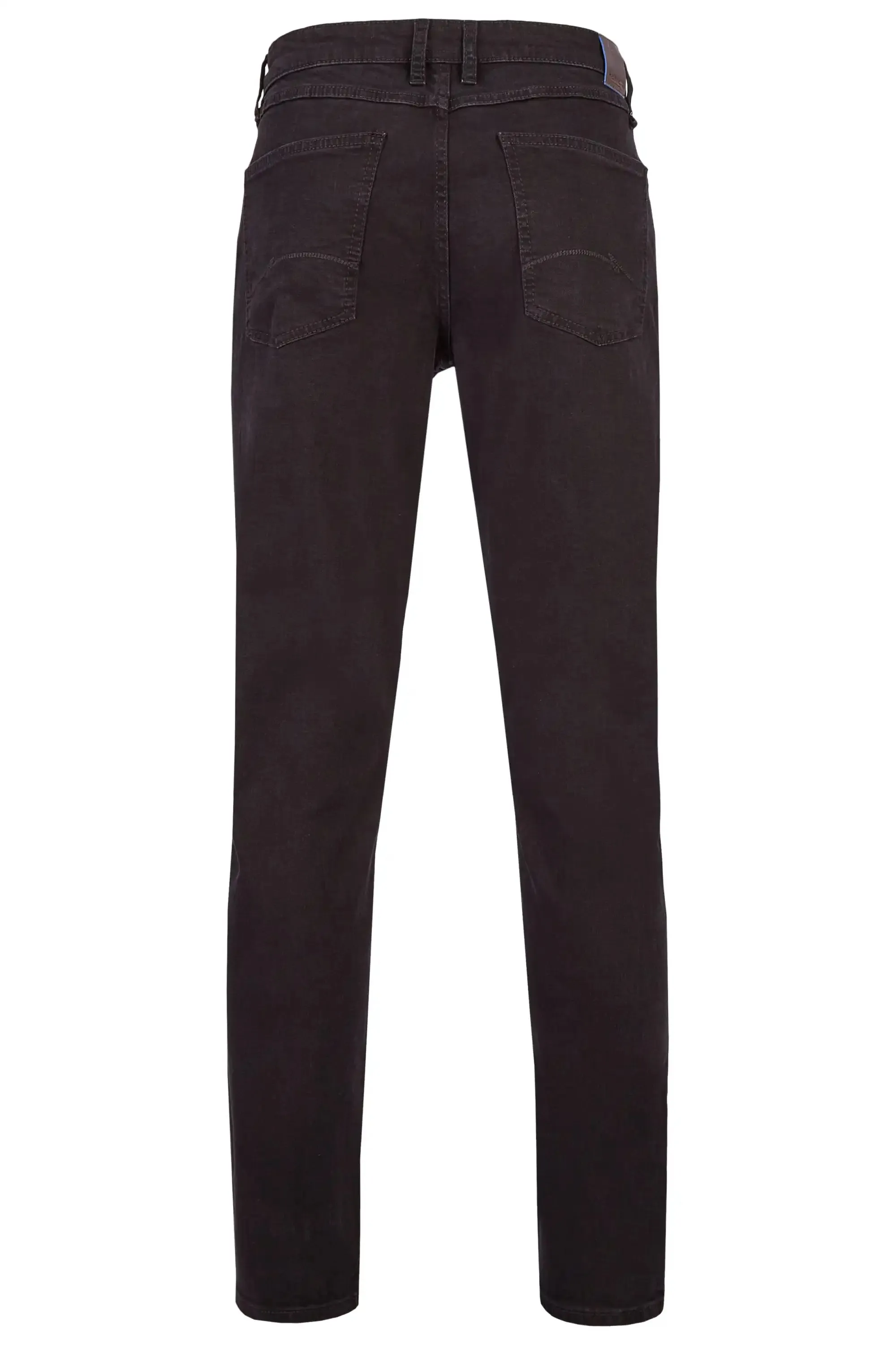 Hattric Men's Jeans Hunter Stretch Fit Straight Leg Black