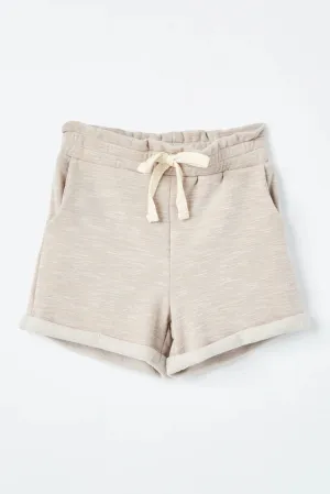 Hayden Girls Heathered Knit Shorts