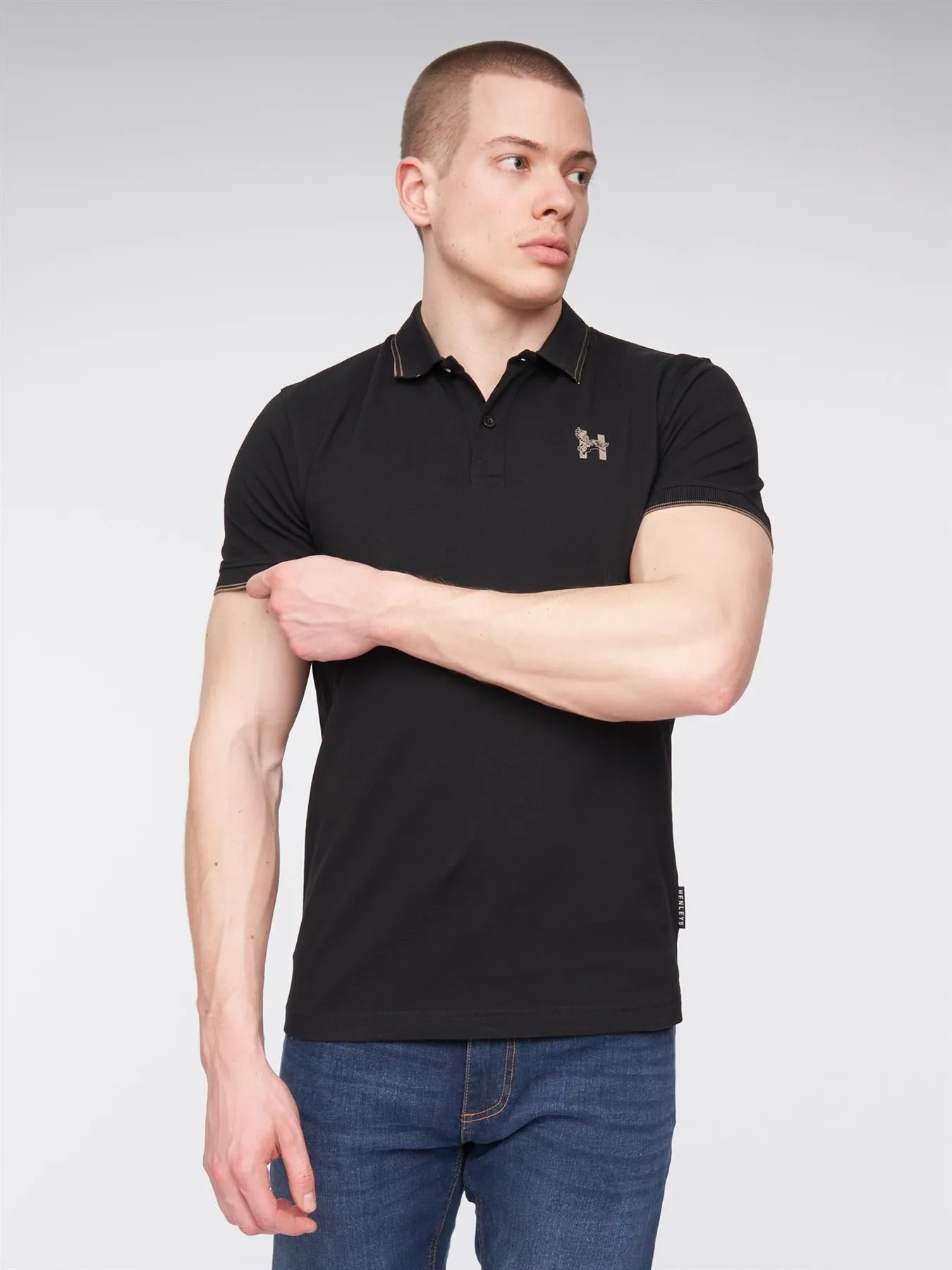 Henflare Polo Black