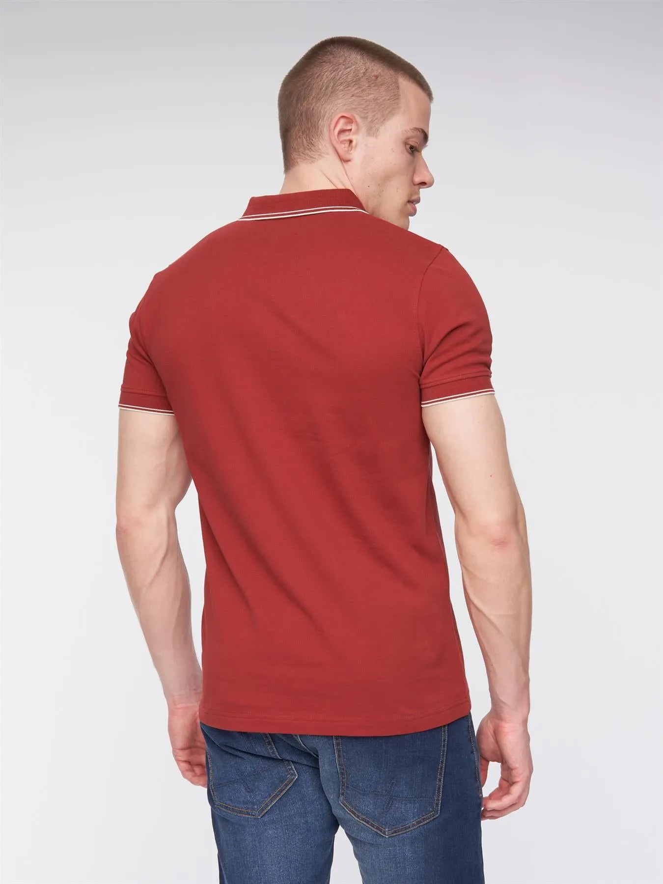Henflare Polo Deep Red