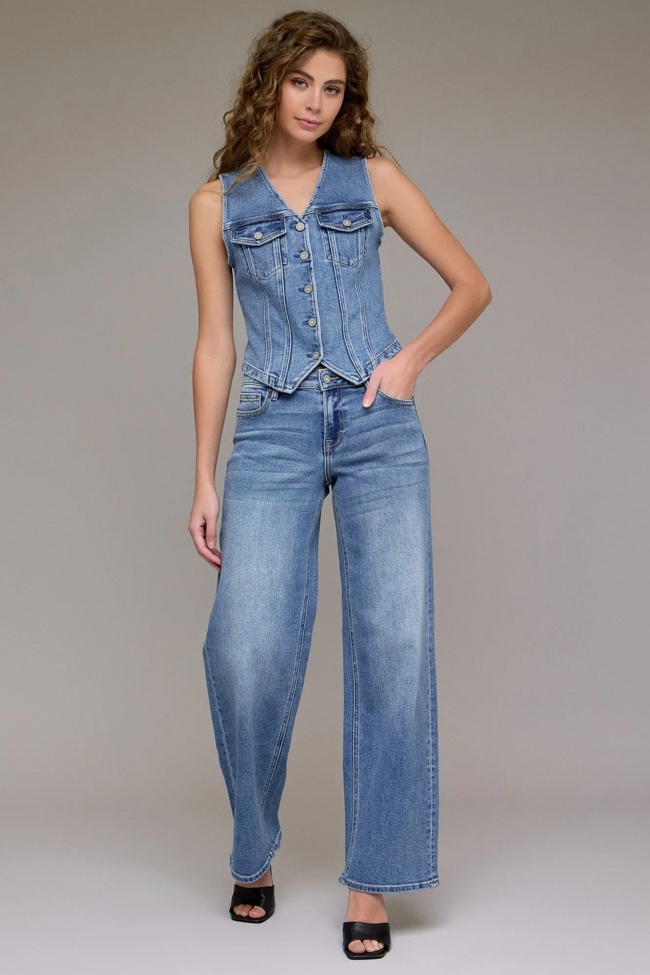 Hidden Jeans Logan Dad Basic Jean