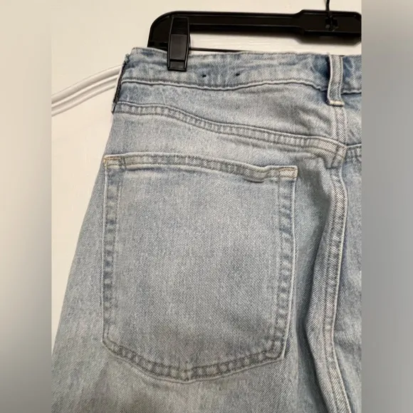 High-Rise Curvy Straight-Leg Jeans