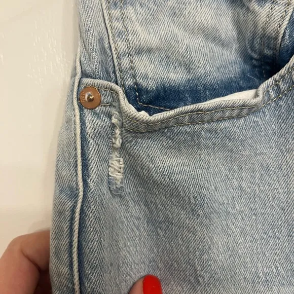High-Rise Curvy Straight-Leg Jeans