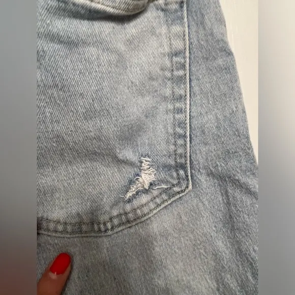 High-Rise Curvy Straight-Leg Jeans
