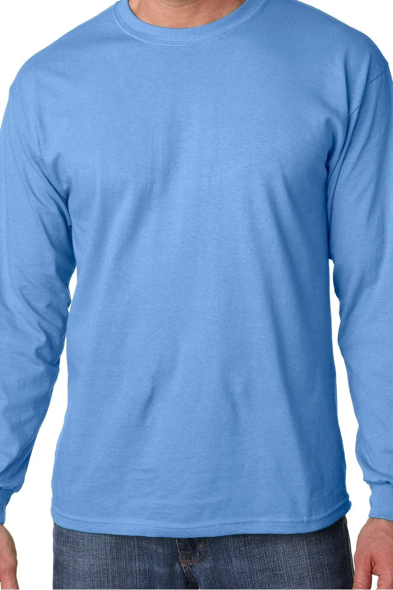 Highland Cow Christmas Heavy Cotton Long Sleeve Adult T-Shirt