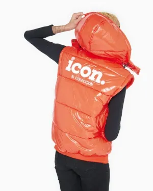ICON Orange Puff Vest