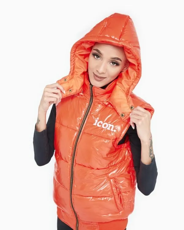 ICON Orange Puff Vest