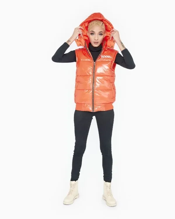 ICON Orange Puff Vest