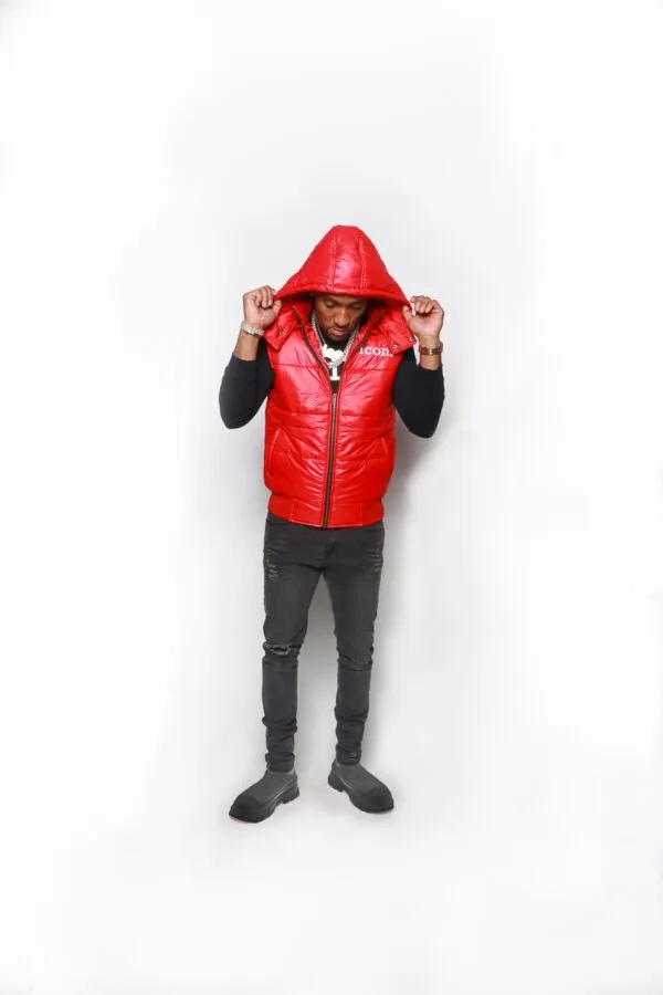 ICON Red Puff Vest