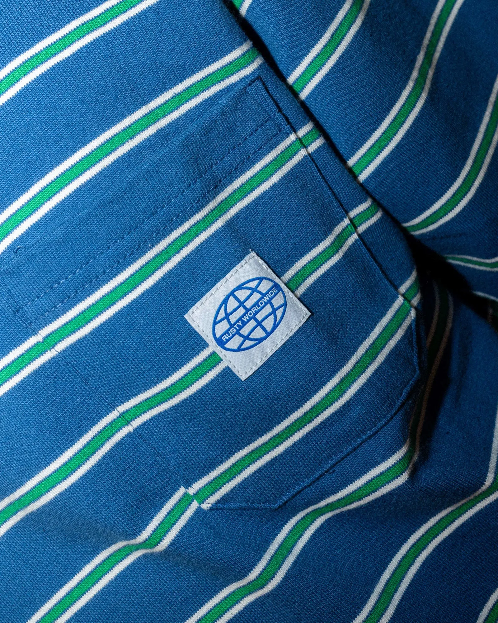 Inspectah Deck Oversized Striped Polo