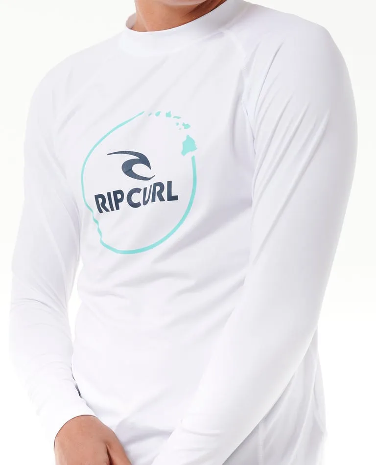 Island Vibe UPF50  Long Sleeve Rash Vest