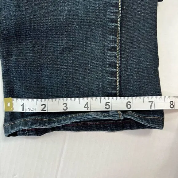 J Brand Jeans Dark Wash Straight Leg 8” Rise SIZE 28