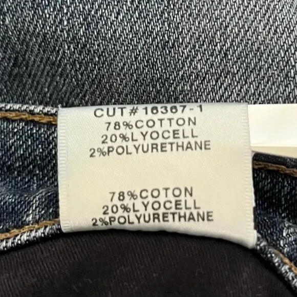 J Brand Jules High Rise Straight Leg Ankle Jeans In Metropole Sustainable 28