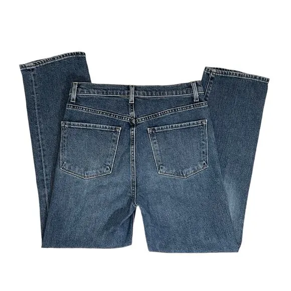 J Brand Jules High Rise Straight Leg Ankle Jeans In Metropole Sustainable 28