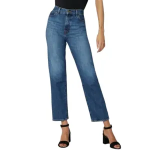 J Brand Jules High Rise Straight Leg Ankle Jeans In Metropole Sustainable 28