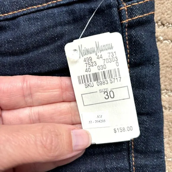 J. Brand Wide Leg Jeans Womens Size 30 Dark Wash NWT Low Rise