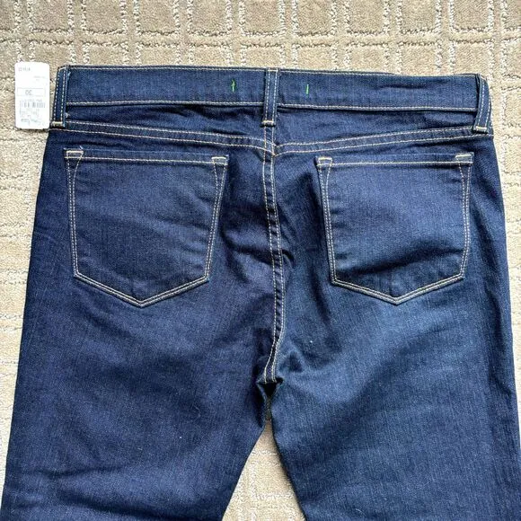 J. Brand Wide Leg Jeans Womens Size 30 Dark Wash NWT Low Rise