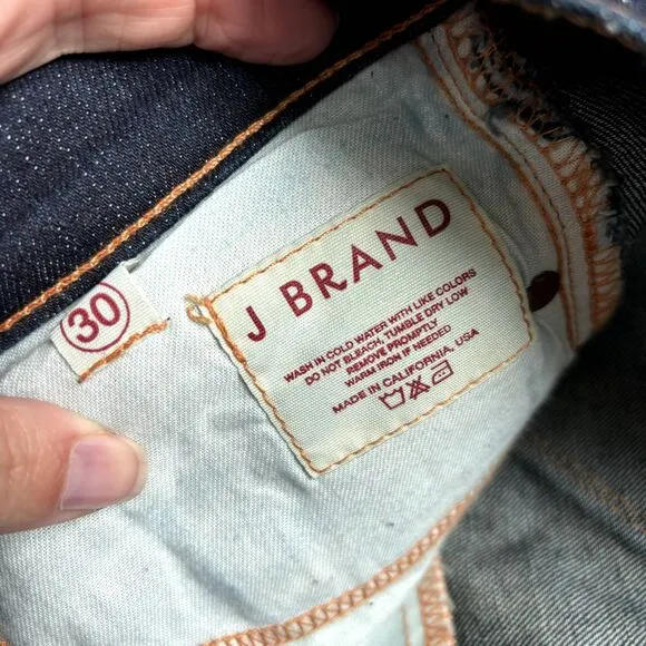J. Brand Wide Leg Jeans Womens Size 30 Dark Wash NWT Low Rise