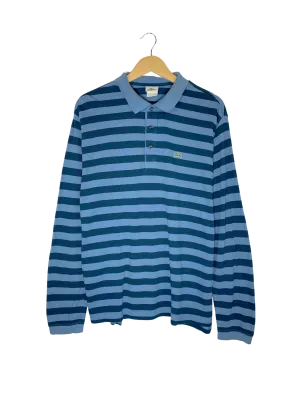 Lacoste Striped Polo Longsleeve (XL)