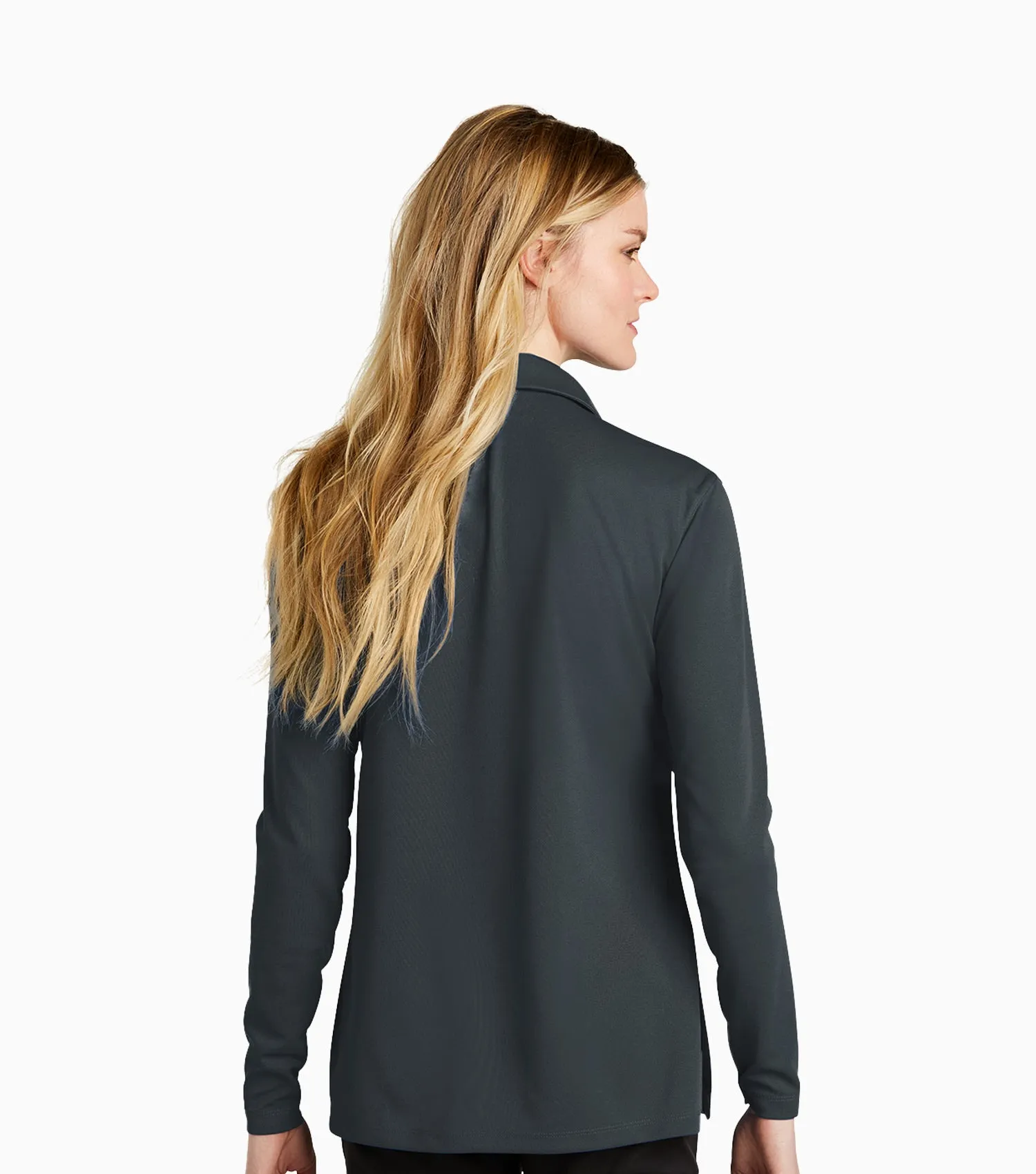 Ladies Dri-FIT Micro Pique 2.0 Long Sleeve Polo
