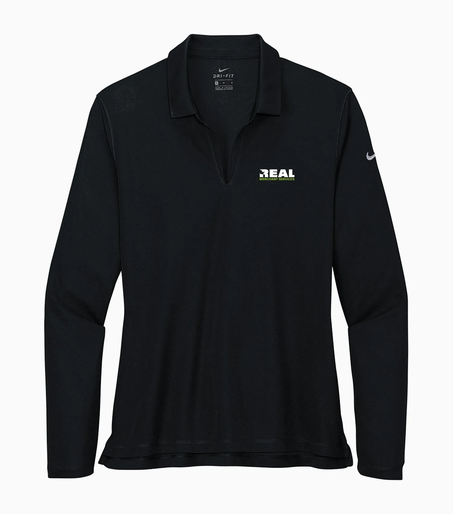 Ladies Dri-FIT Micro Pique 2.0 Long Sleeve Polo