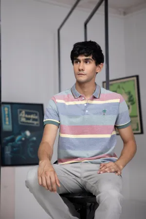Lateral Striped Polo