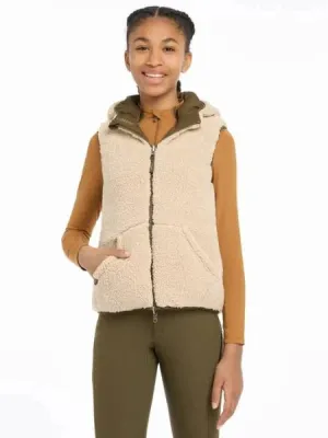 LeMieux Young Rider Eloise Reversible Winter Vest | Alpine