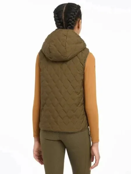 LeMieux Young Rider Eloise Reversible Winter Vest | Alpine
