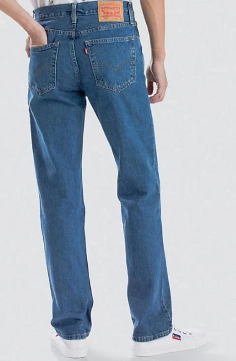 Levi Jeans Mens 516 Straight Stonewash (50516-0012)