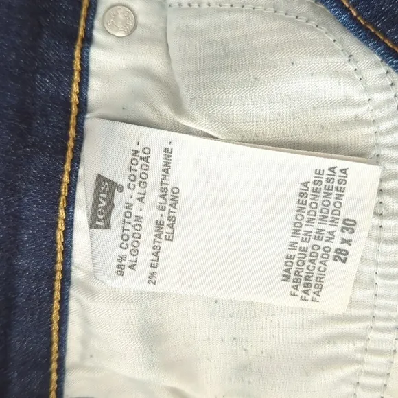Levi's Dark Wash Women's Jeans