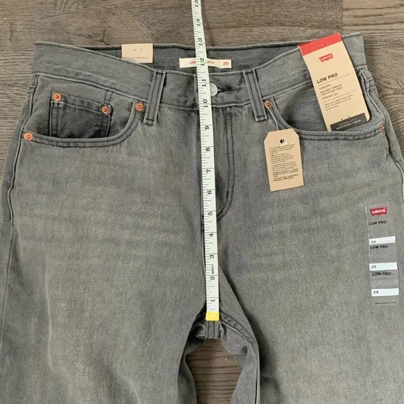 Levi's Low Pro Women's Jeans - Size 29 - Light Grey - NWT