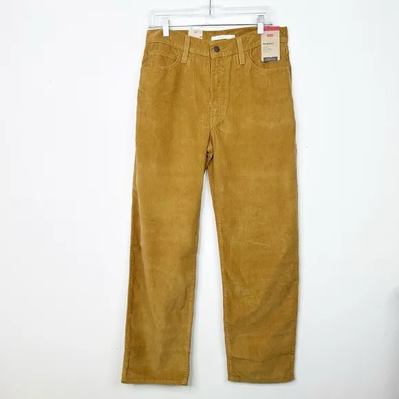 LEVI’S |  Women's Corduroy Straight Leg ‘94 Baggy Dad Jeans Pants Sz. 29