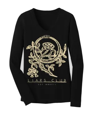 Liars Club "OUROBOROS" Long Sleeve V-Neck