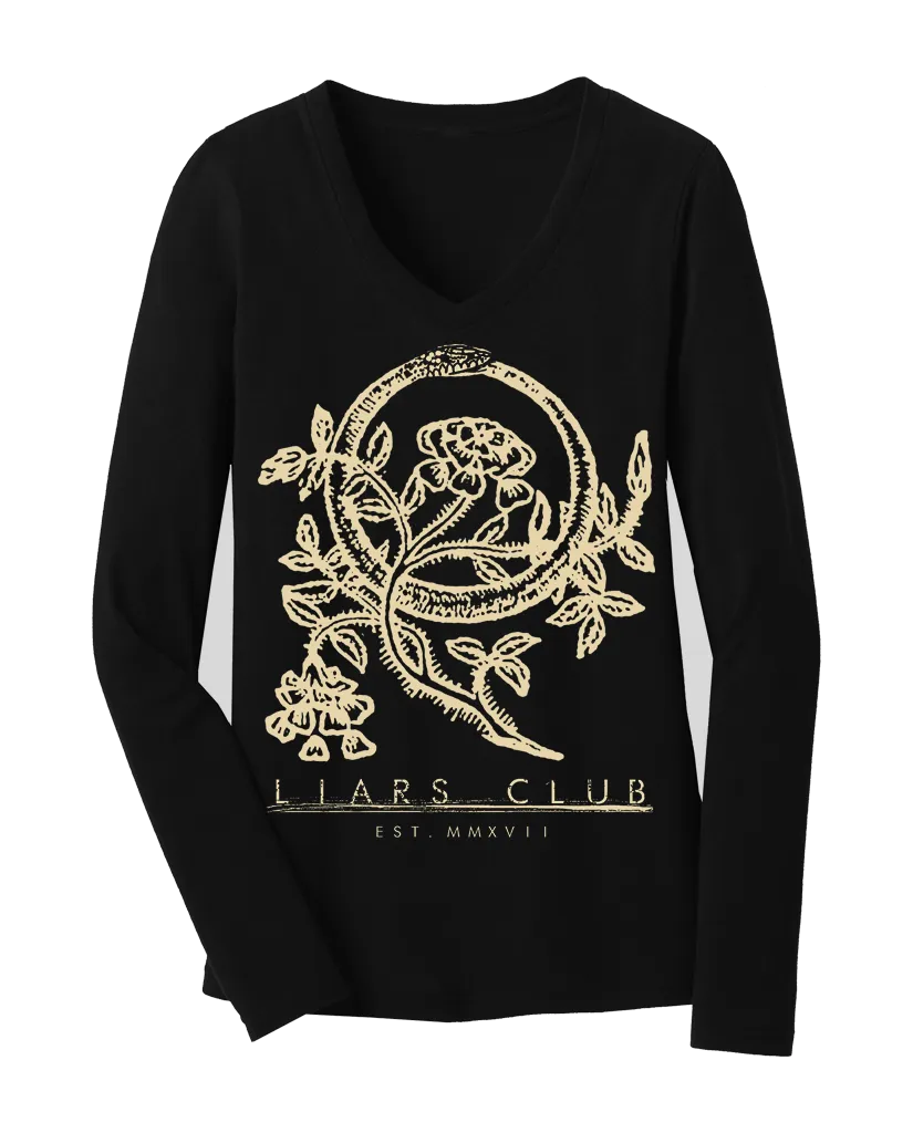Liars Club "OUROBOROS" Long Sleeve V-Neck