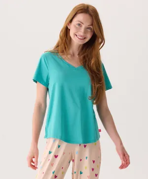 Little Blue House Women's Baltic V-Neck Tee In A Bag