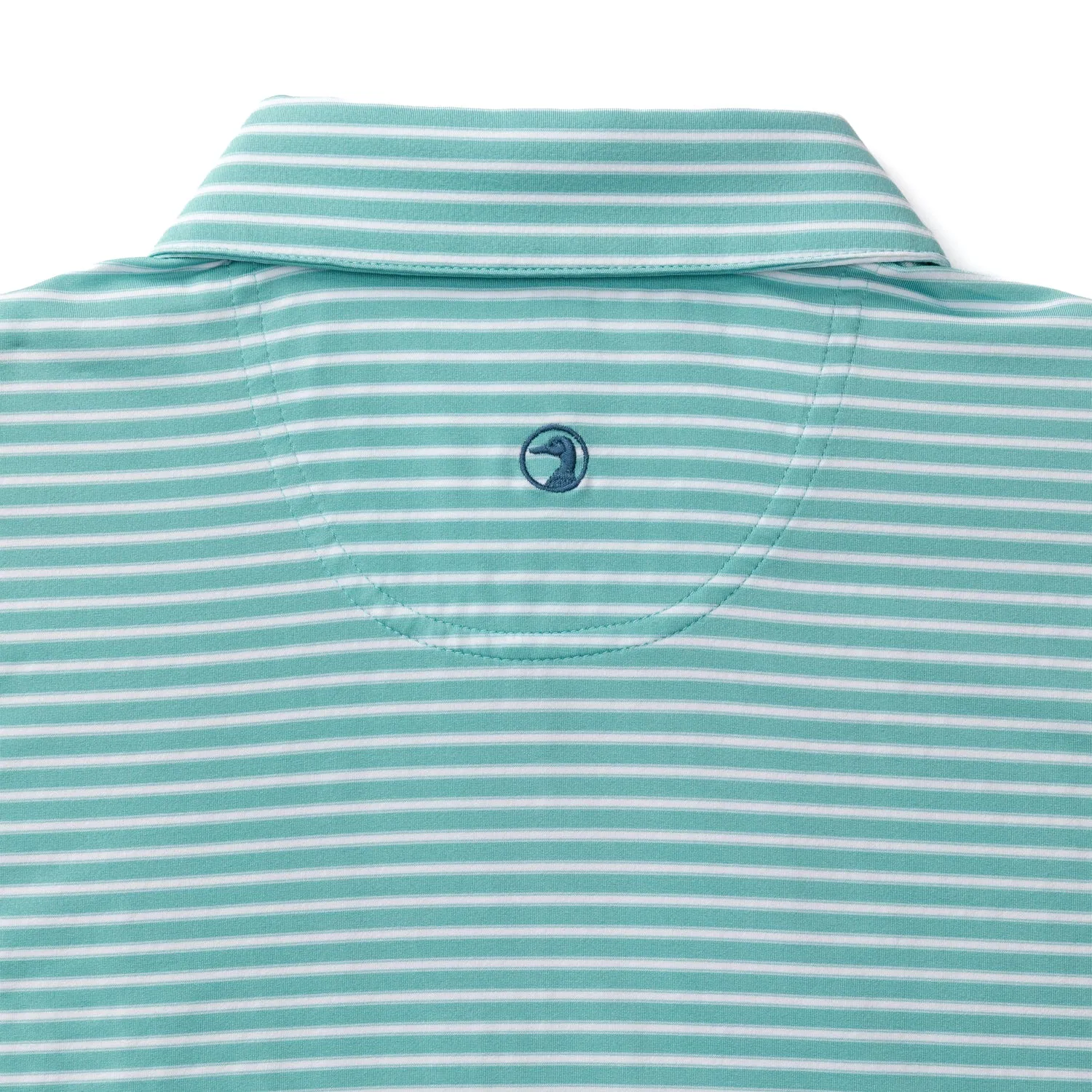 Long Drive Performance Polo - Davis Stripe