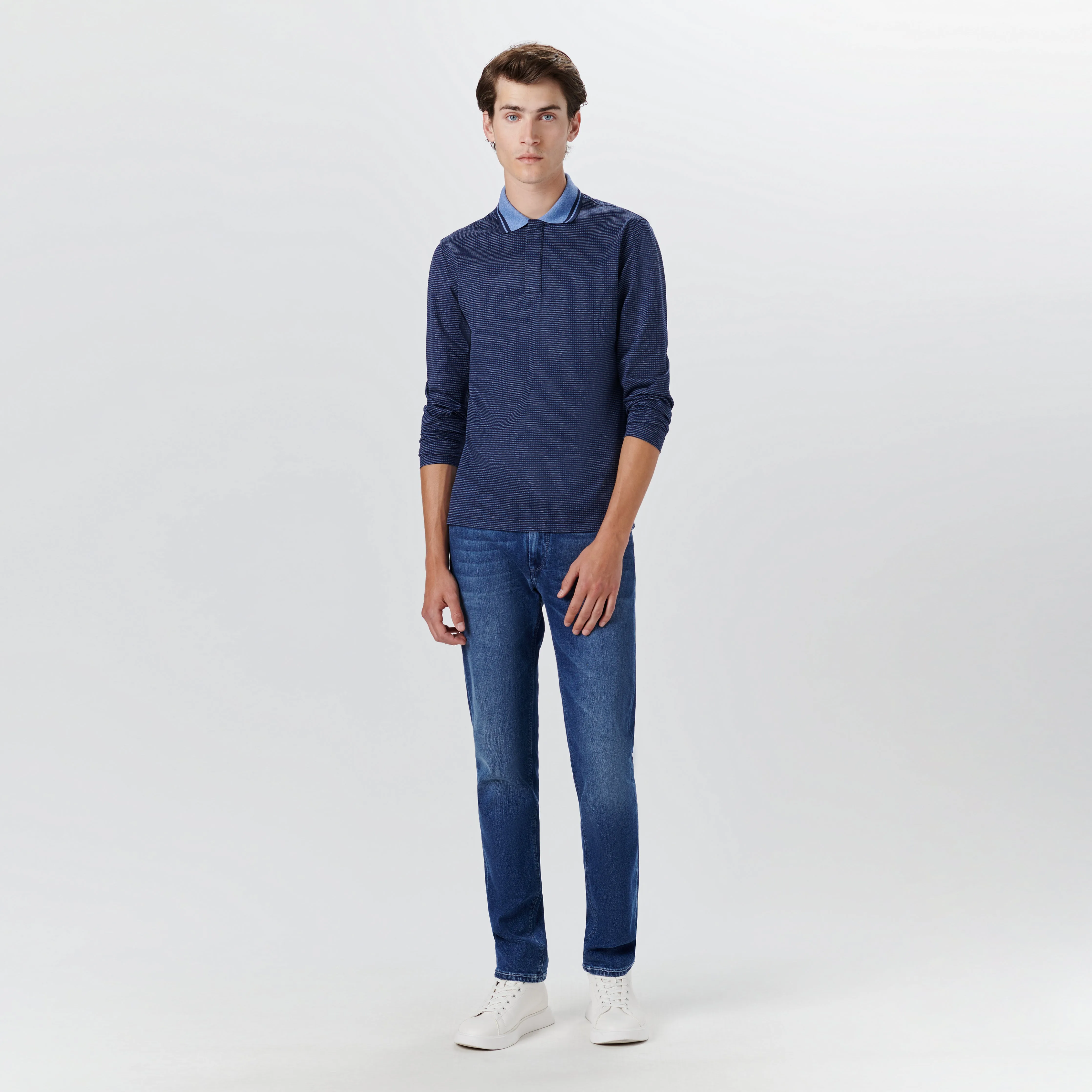 Long Sleeve Polo
