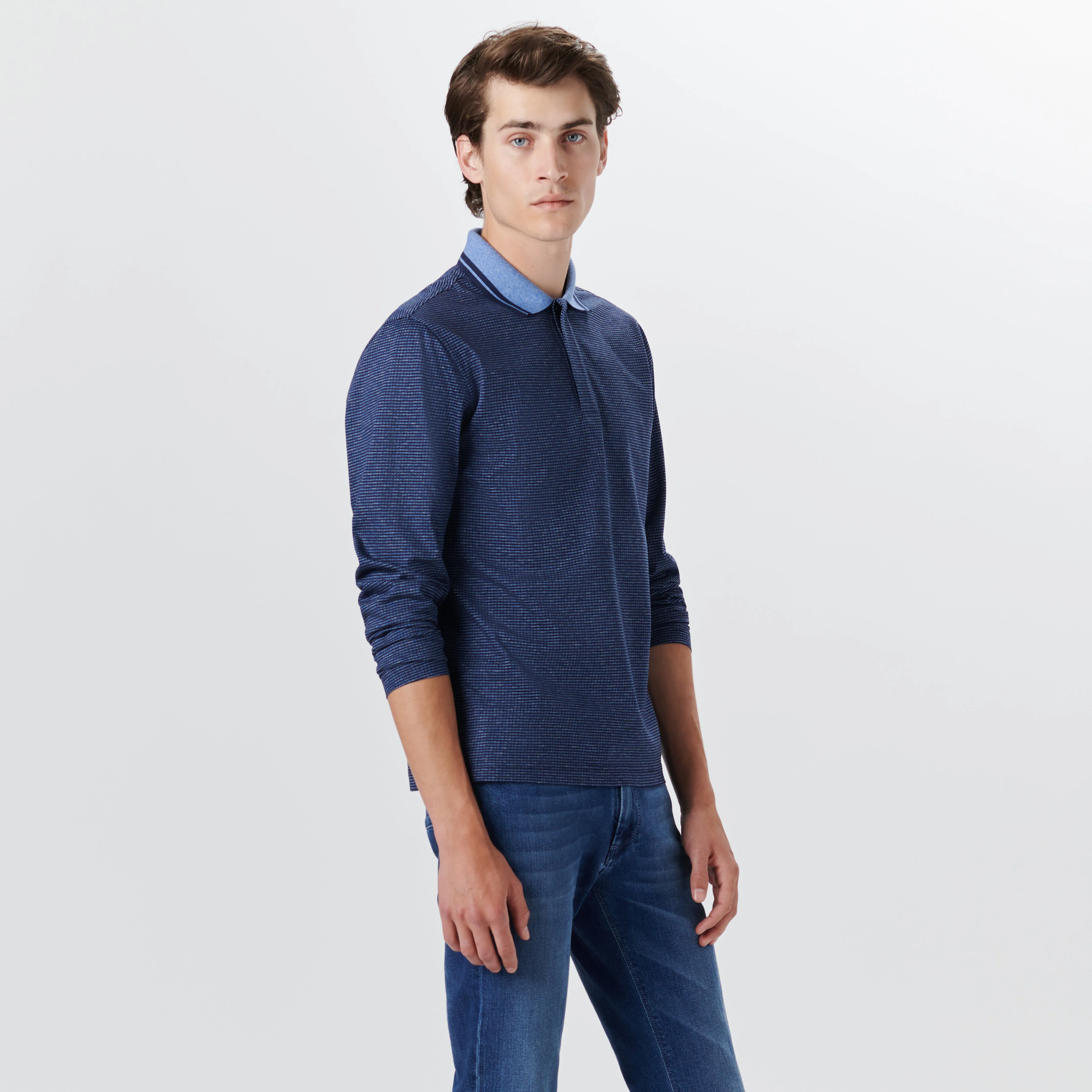 Long Sleeve Polo