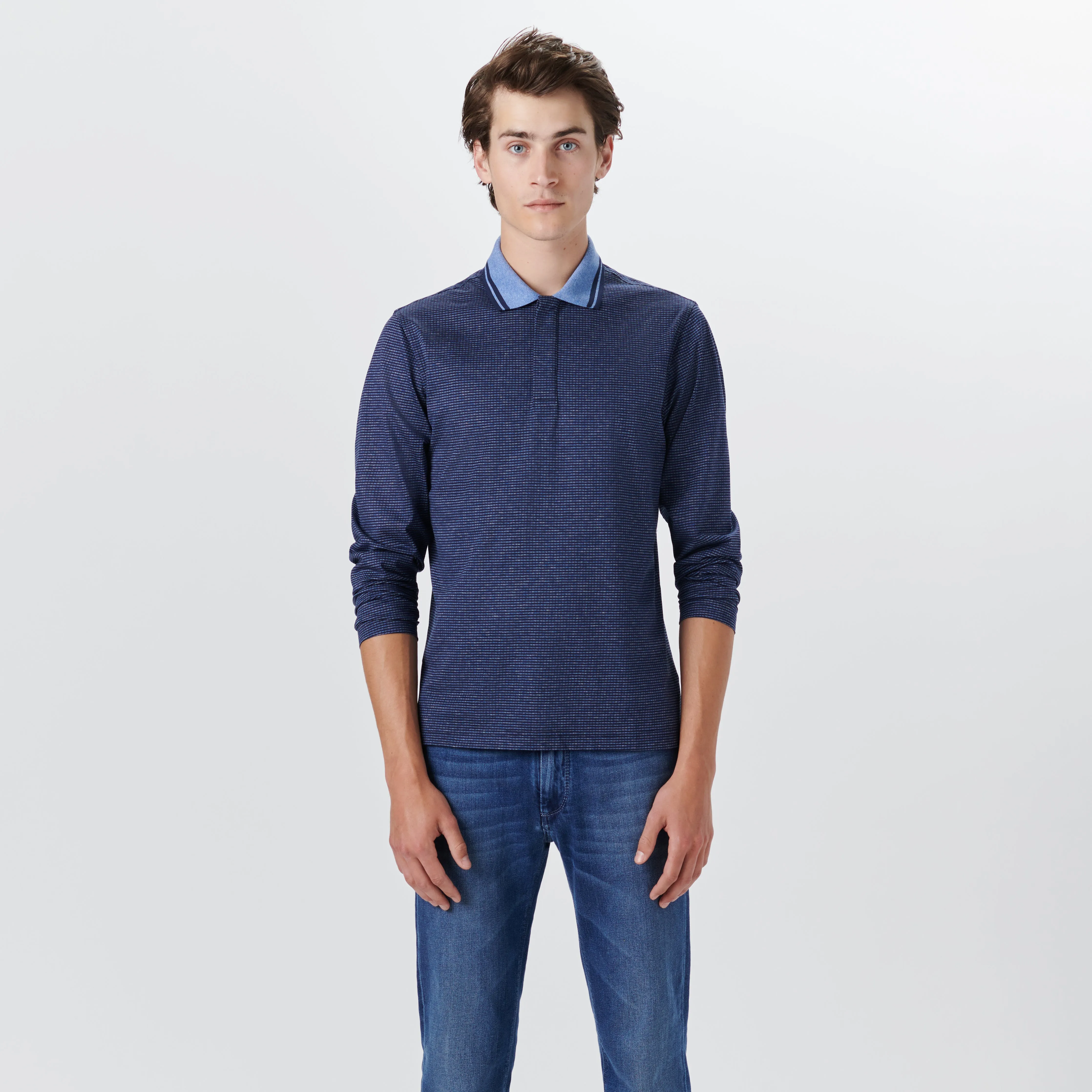 Long Sleeve Polo