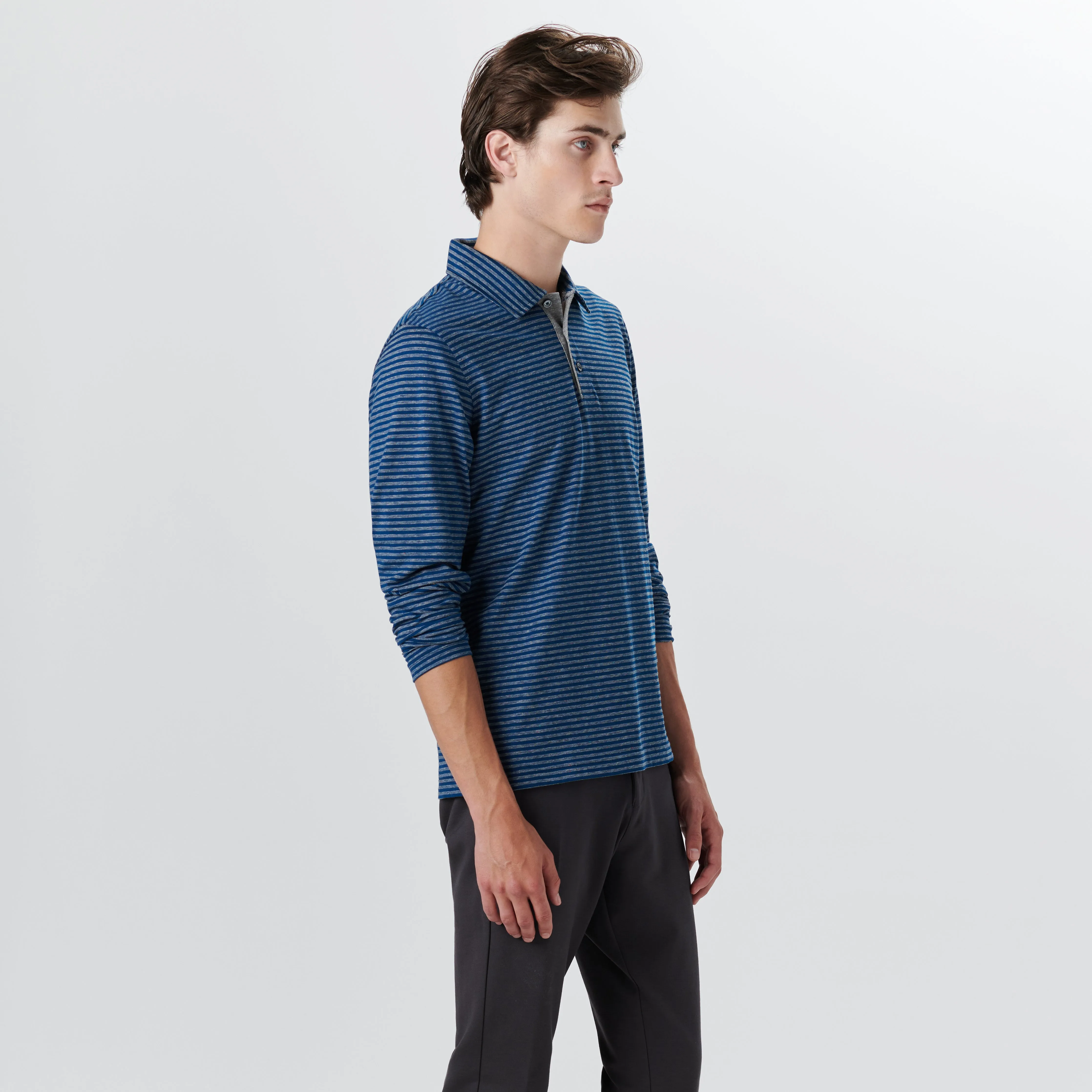 Long Sleeve Polo