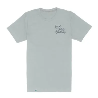 Love Stings Tee in Big Sky Blue