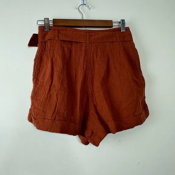 L*Space Brown Tobacco Aidan Shorts NWT Size XS