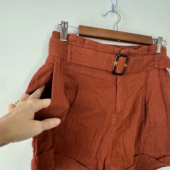 L*Space Brown Tobacco Aidan Shorts NWT Size XS