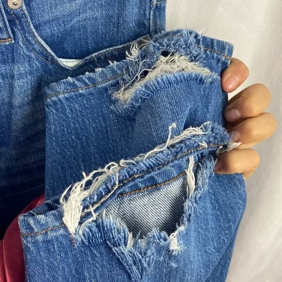 Madewell Classic Straight Jeans in Novello Wash - Size 26